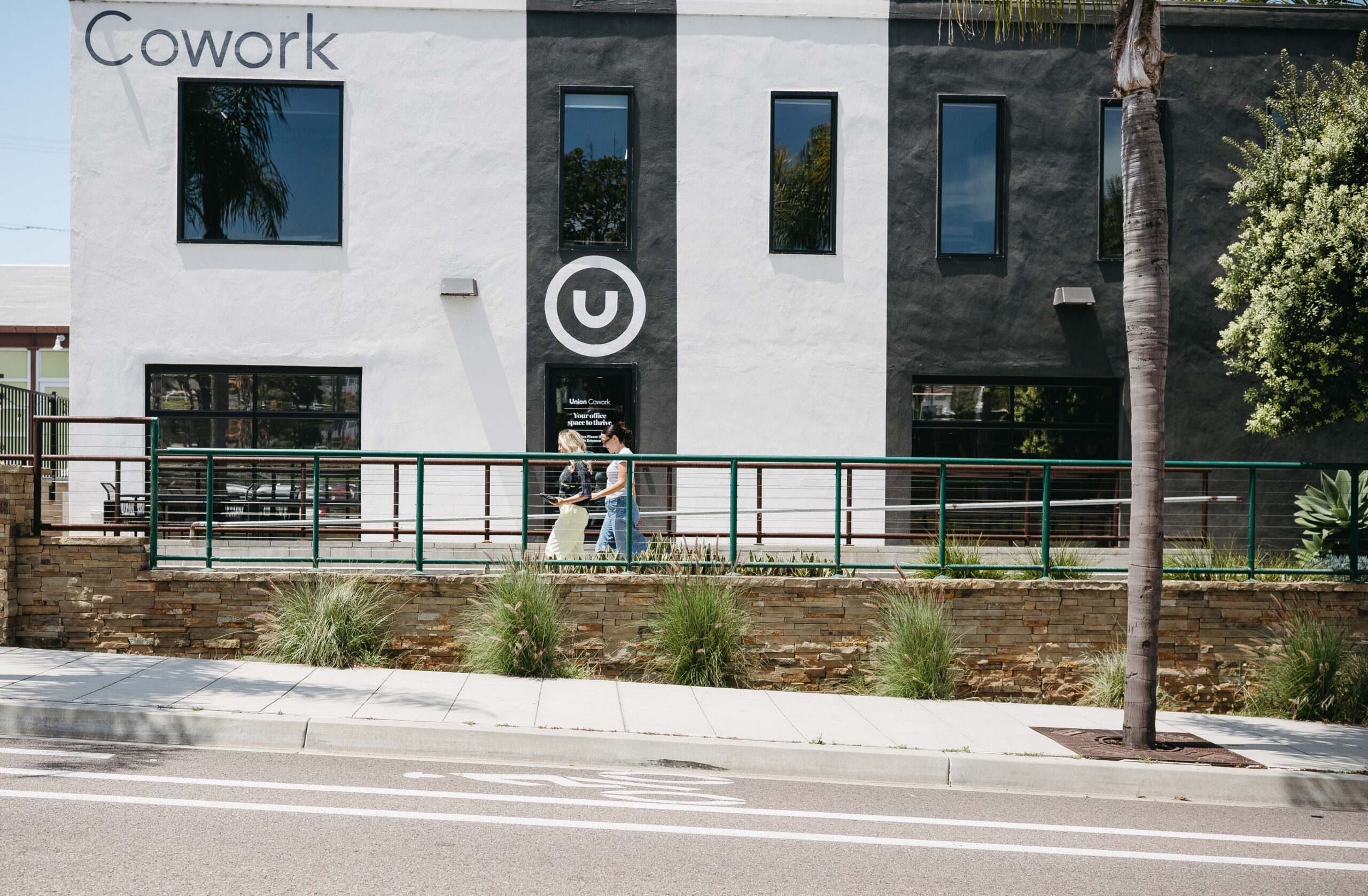 Open coworking space with natural light and modern furniture in Encinitas San Diego